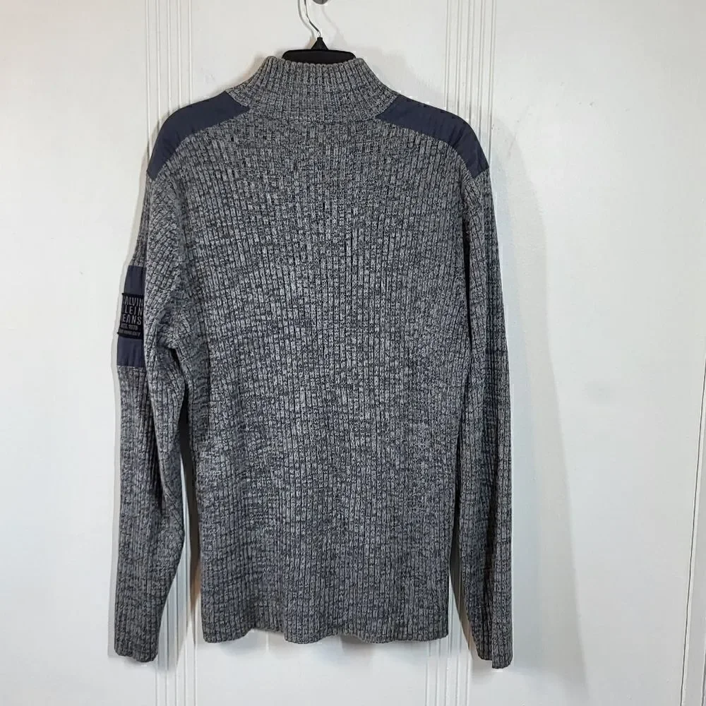 Calvin Klein Men's Gray Sweater